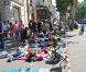 Les fans de Madonna déjà devant l'Olympia, le 26 juillet 2012.