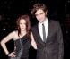 Robert Pattinson et Kristen Stewart à Londres le 3 décembre 2008 dans un style très rock