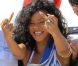  Rihanna s'amuse avec les membres de l'équipage de sin yacht le Latitude à Antibes le 29 juillet 2012 