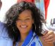  Rihanna dédicace le scooter des membres de l'équipage de sin yacht le Latitude à Antibes le 29 juillet 2012 