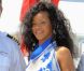  Rihanna dédicace le scooter des membres de l'équipage de sin yacht le Latitude à Antibes le 29 juillet 2012 