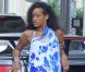  Rihanna fait du shopping dans les rues de Monaco le 29 juillet 2012 