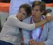 Le prince Louis de Luxembourg et son épouse la princesse Tessy dans les gradins de l'Aquatics Centre de Londres le 31 juillet 2012.