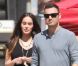 Megan Fox, enceinte, et Brian Austin Green se rendent à la messe avec le fils de l'acteur, Kassius, à Los Angeles, le 15 juillet 2012