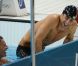 Micheal Phelps le 2 août 2012 après avoir glané une nouvelle médaille d'or sur le 200m 4 nages lors des Jeux Olympiques de Londres