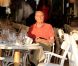 Jacques Chirac déjeune à la terrasse du restaurant Le Girelier, à St-Tropez, le vendredi 10 août 2012.