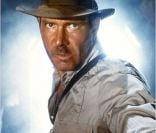 Harrison Ford dans le film Indiana Jones et le temple maudit (1984)