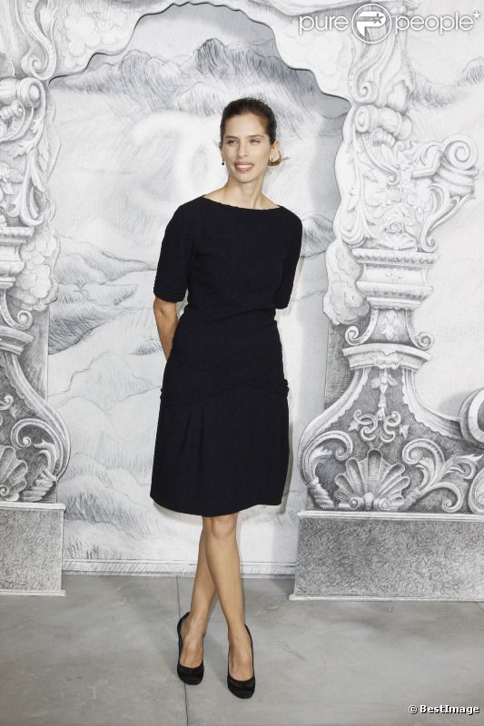 Maïwenn le 3 juillet 2012 lors d'un défilé Chanel