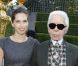 Maïwenn et Karl Lagerfeld le 14 mai 2012