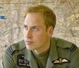 Le prince William en uniforme de la Royal Air Force en 2009