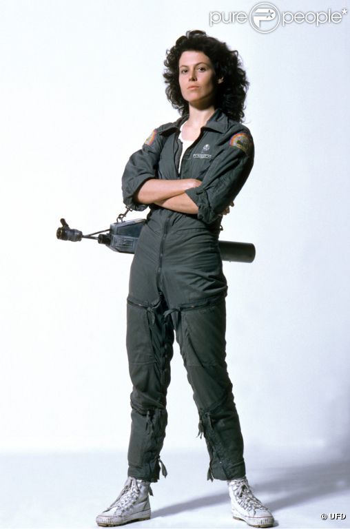 Sigourney Weaver dans  Alien  (1979).
