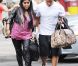 Snooki et son fiancé Jionni lors d'une balade en 2011