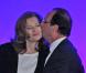 François Hollande et Valérie Trierweiler sur la place de la Cathédrale à Tulle. Il est 21h30, le dimanche 6 mai. Il vient d'être élu président de la République.