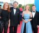 Philippe Augier (maire de Deauville) et  Charles H. Rivkin (ambassadeur des Etats-Unis d'Amérique en France et à Monaco)  lors de la cérémonie d'ouverture du 38e Festival du cinéma américain de Deauville, le 31 août 2012.