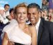 Sandrine Bonnaire et Sami Bouajila lors de la cérémonie d'ouverture du 38e Festival du cinéma américain de Deauville, le 31 août 2012.