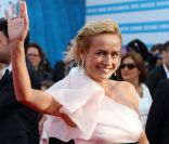 Sandrine Bonnaire lors de la cérémonie d'ouverture du 38e Festival du cinéma américain de Deauville, le 31 août 2012.