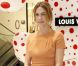 Marie-Josée Croze lors de l'inauguration du pop-up store Louis Vuitton x Yayoi Kusama au grand magasin Printemps. Paris, le 4 septembre 2012.