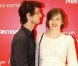 Jérémie Elkaïm et Valérie Donzelli, complices lors de l'inauguration du pop-up store Louis Vuitton x Yayoi Kusama au grand magasin Printemps. Paris, le 4 septembre 2012.