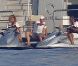Jay-Z et Beyoncé s'apprêtent à faire du jet-ski à Saint-Jean-Cap-Ferrat, le 7 septembre 2012