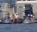 Jay-Z et Beyoncé s'apprêtent à faire du jet-ski à Saint-Jean-Cap-Ferrat, le 7 septembre 2012