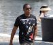 Jay-Z quitte son yacht le 8 septembre 2012 à Beaulieu-sur-mer