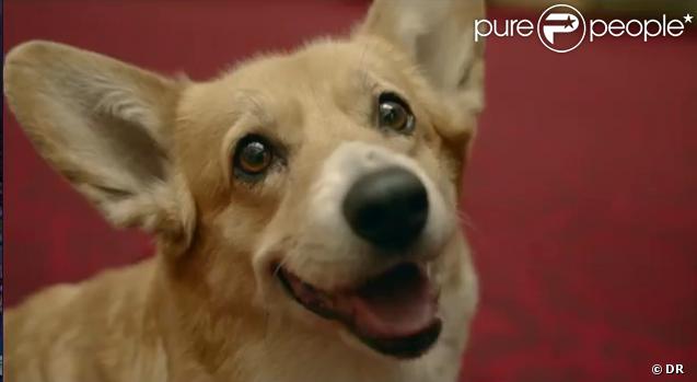 Vidéo de lancement de la cérémonie d'ouverture des Jeux Olympiques 2012, avec Elizabeth II, ses corgis et Daniel Craig