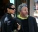 Philippe Starck et son épouse Yasmine au mariage de Farida Khelfa et Henri Seydoux à la mairie du 17 arrondissement de Paris, le 1er septembre 2012.