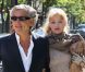Arielle Dombasle et Bernard-Henri Lévy au mariage de Farida Khelfa et Henri Seydoux à la mairie du 17 arrondissement de Paris, le 1er septembre 2012.