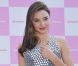 Le top model Miranda Kerr, ambassadrice de Samantha Thavasa, effectue une apparition au Tokyo SkyTree. Tokyo, le 9 septembre 2012.