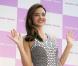 Le top model Miranda Kerr, ambassadrice de Samantha Thavasa, effectue une apparition au Tokyo SkyTree. Tokyo, le 9 septembre 2012.