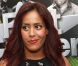 Amel Bent lors de la soirée de présentation du sixième Foot Concert au profit de l'association Huntington Avenir au Palais des sports de Lyon le 10 septembre 2012