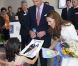  Le duc et la duchesse de Cambridge, William et Kate, ont visité la toute nouvelle usine Rolls Royce lors du deuxième jour de leur visite de Singapour le 12 septembre 2012 
