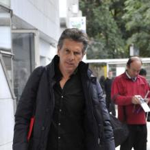 Claude Puel lors d'un match de gala opposant le Variété Club de France à la Sélection républicaine au Stade Charlety à Paris le 12 septembre 2012 en hommage à Thierry Roland et pour les 80 ans du foot pro