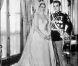 Mariage de Grace Kelly et du prince Rainier à Monaco, avril 1956.