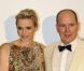 Albert et Charlene de Monaco au Bal de Croix-Rouge monégasque le 4 août 2012.