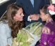 Kate Middleton et le prince William lors de leur arrivée en Malaisie le 13 septembre 2012