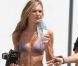 Candice Swanepoel est à Miami pour le shooting de la nouvelle campagne de Victoria's Secret. 14 septembre 2012