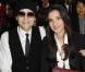 Jean-Luc Delarue le 21 janvier 2012 avec sa femme Anissa Khel lors du défilé Dior