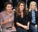  Emma de Caunes, Mademoiselle Agnès et Mélanie Thierry : charmant trio au premier du Plus Grand Défilé de Mode du Monde, organisé par les Galeries Lafayette. Paris, le 18 septembre 2012. 