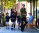 Heidi Klum à Los Angeles avec son nouvel amoureux et ses enfants le 19 septembre 2012