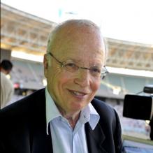 Thierry Roland, le 28 juillet 2010 en Tunisie.