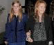 La duchesse Sarah Ferguson et sa fille la princesse Beatrice d'York ont dîné ensemble chez Scott, dans Mayfair, à Londres, le 21 septembre 2012.