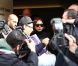  Lady Gaga quitte son hôtel pour se rendre sur les Champs-Elysées faire le lancement de son parfum à Paris le 23 septembre 2012 