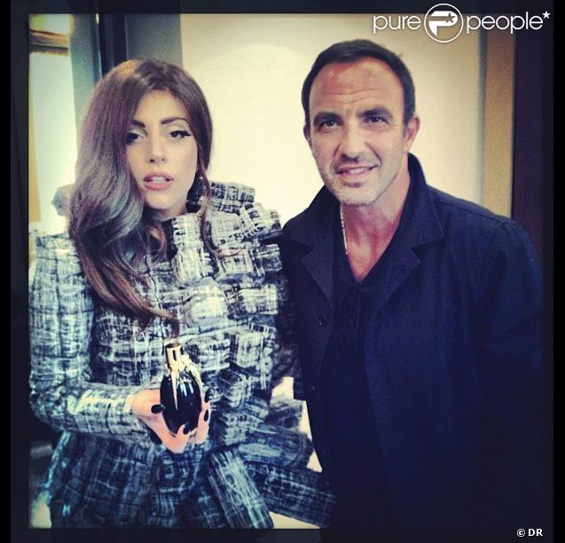 Lady Gaga se confie à Nikos Aliagas pour Europe 1 au sujet du mariage homosexuel le 23 septembre 2012