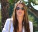 Alessandra Ambrosio, souriante, stylée et accompagnée de sa fille Anja à Santa Monica. Le 24 septembre 2012.