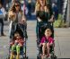 Sarah Jessica Parker emmène ses filles à l'école, à New York, le 24 septembre 2012