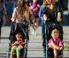 Sarah Jessica Parker emmène ses filles à l'école, à New York, le 24 septembre 2012