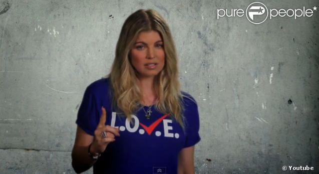 Fergie pousse la chansonette dans L.O.V.E, une vidéo incitant les gens à aller s'inscrire sur les listes électorales