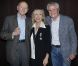 Gilles Jacob, président du Festival de Cannes, Arlette Gordon, Claude Lelouch, au club 13 à Paris le 23 septembre.