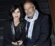 Evelyne Bouix, Jean Pierre Lavoignat à la soirée où Arlette Gordon a été décorée, au club 13 à Paris le 23 septembre.